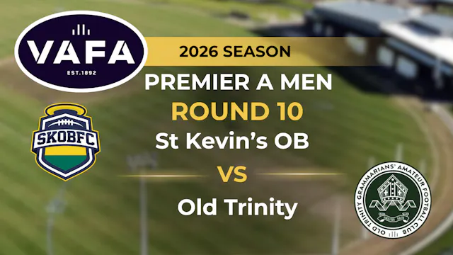 VAFA 2026 R10 PREM A Men's St. Kevin'...