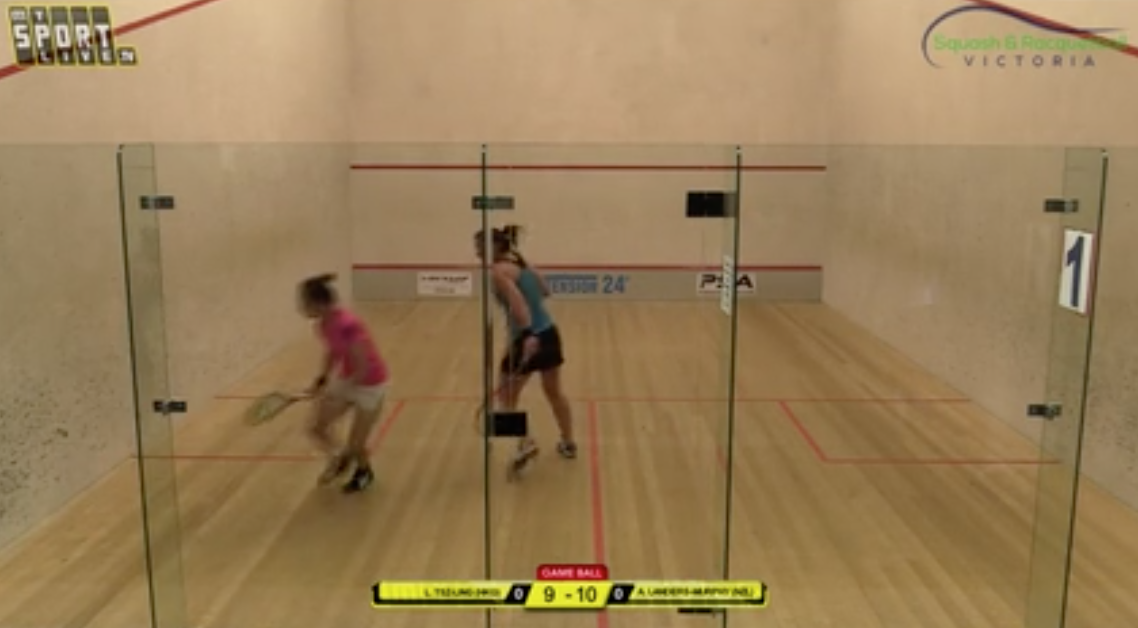 2017 Vic Open Squash - Womens Final - Liu Tsz-Ling Vs Amanda Landers-Murphy