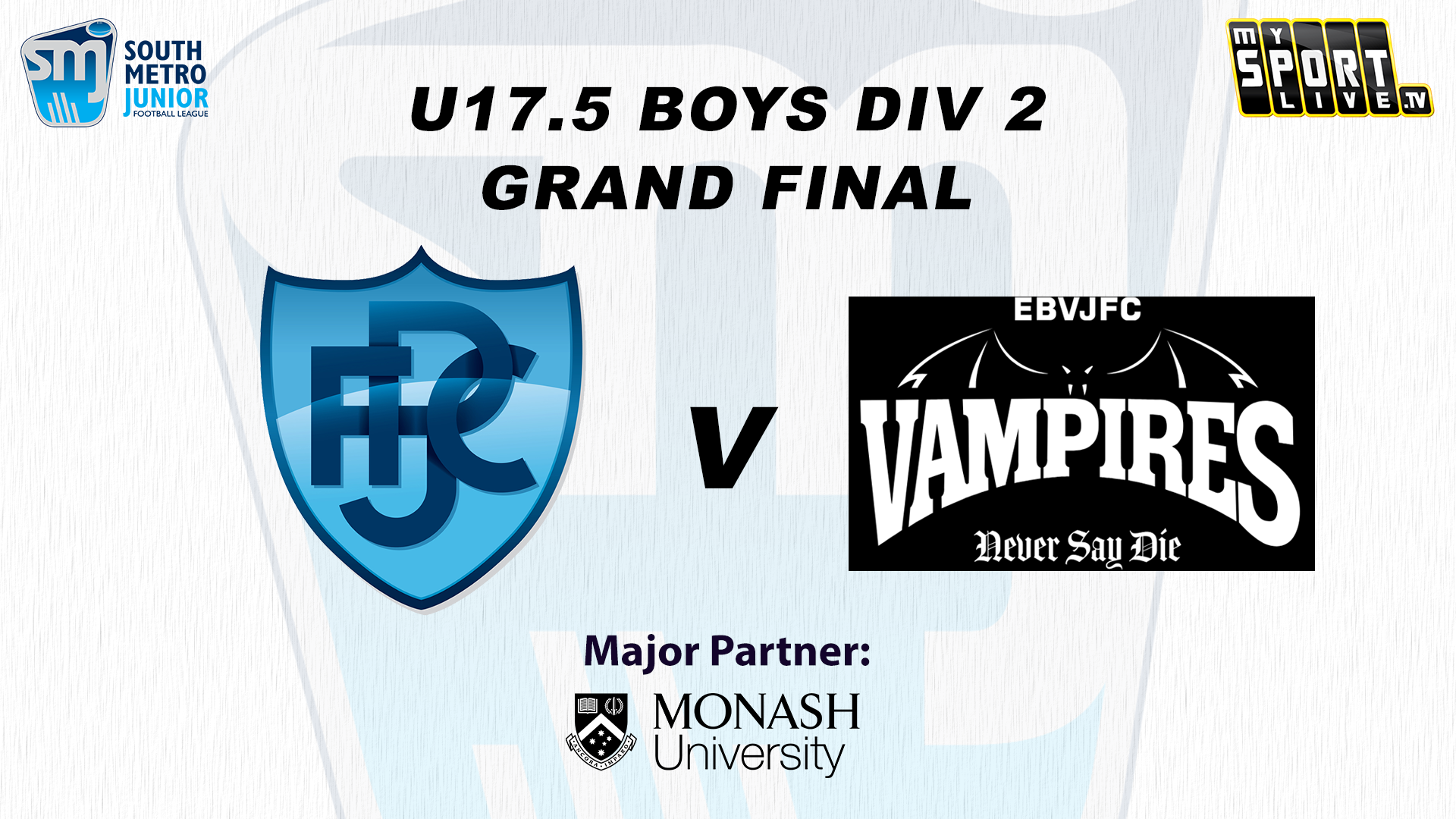 GF - U17.5 Boys Div 2 Prahran JFC  vs. E Brighton Vampires