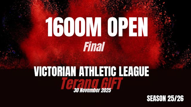 Terang Gift - 1600m Open Final