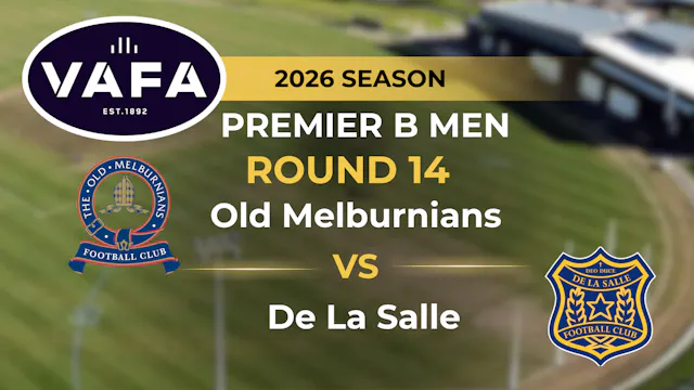 VAFA 2026 R14 PREM B Men's Old Melbur...