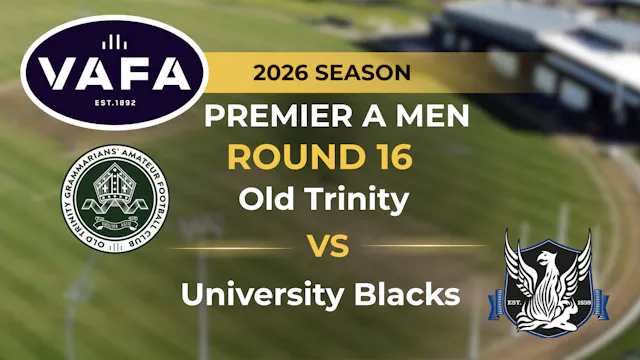 VAFA 2026 R16 PREM A Men's Old Trinit...