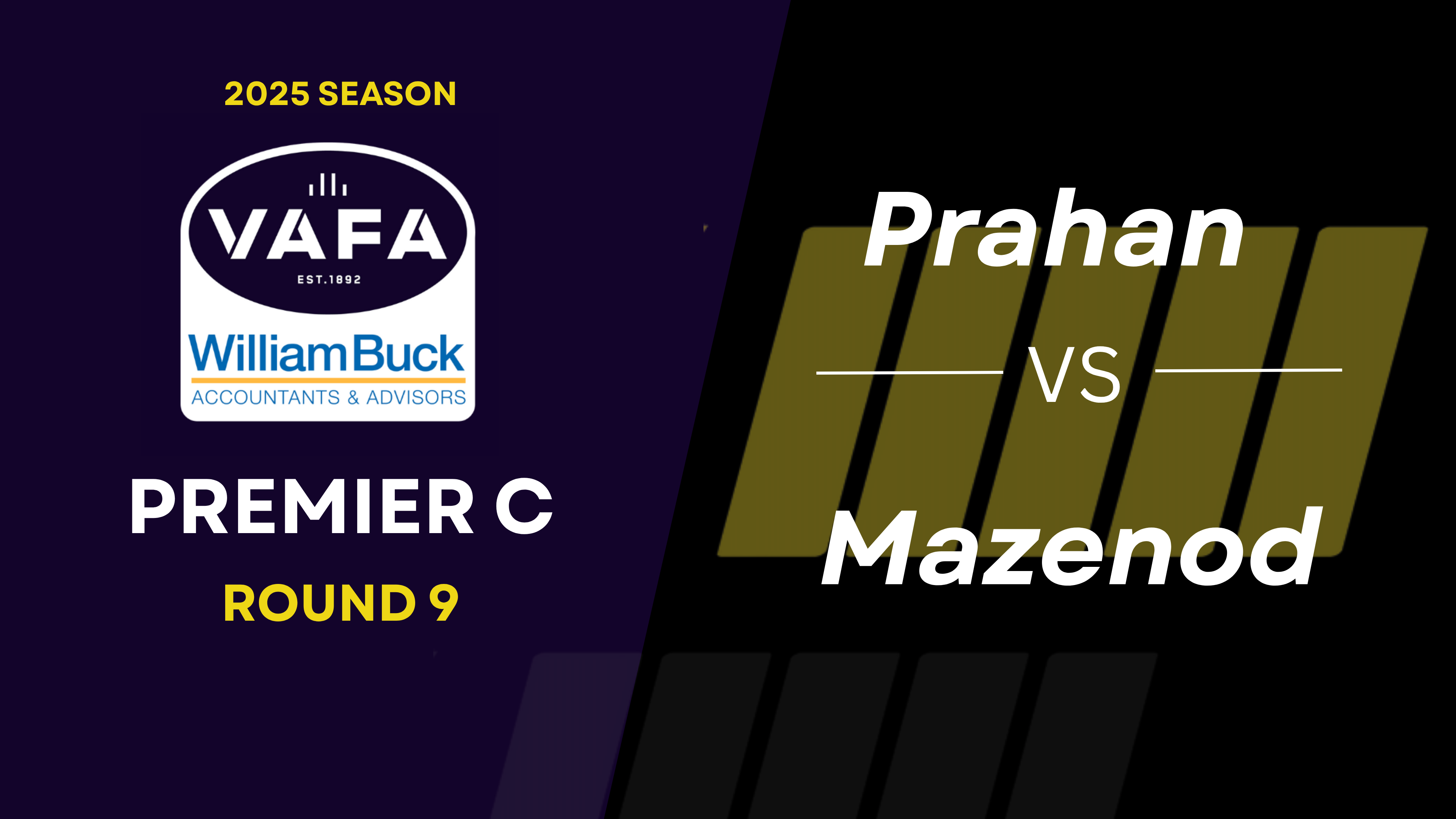 RD9 PREM C Prahan vs Mazenod