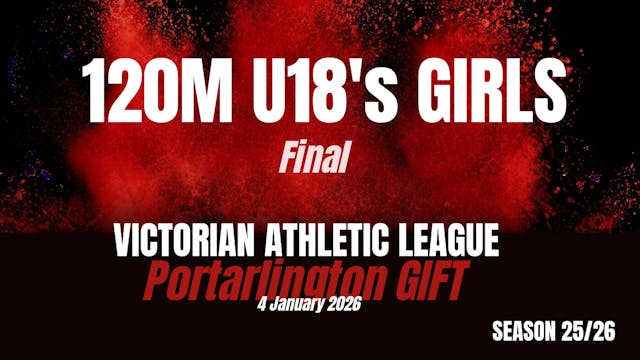 Portarlington Gift 120M U18 Girls Finals