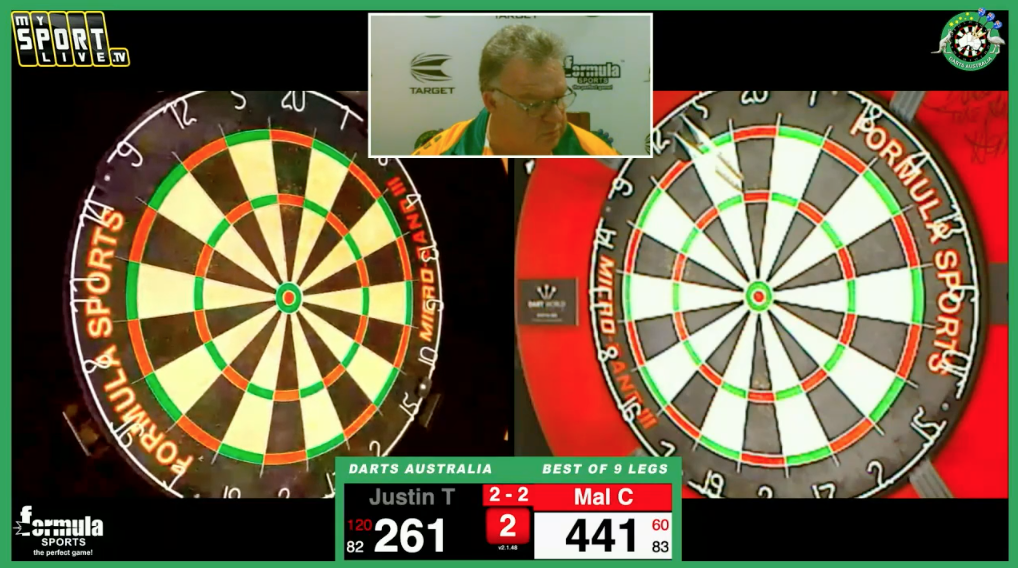 DAY 2 (THURS) - Australian Darts ISO Challenge #2
