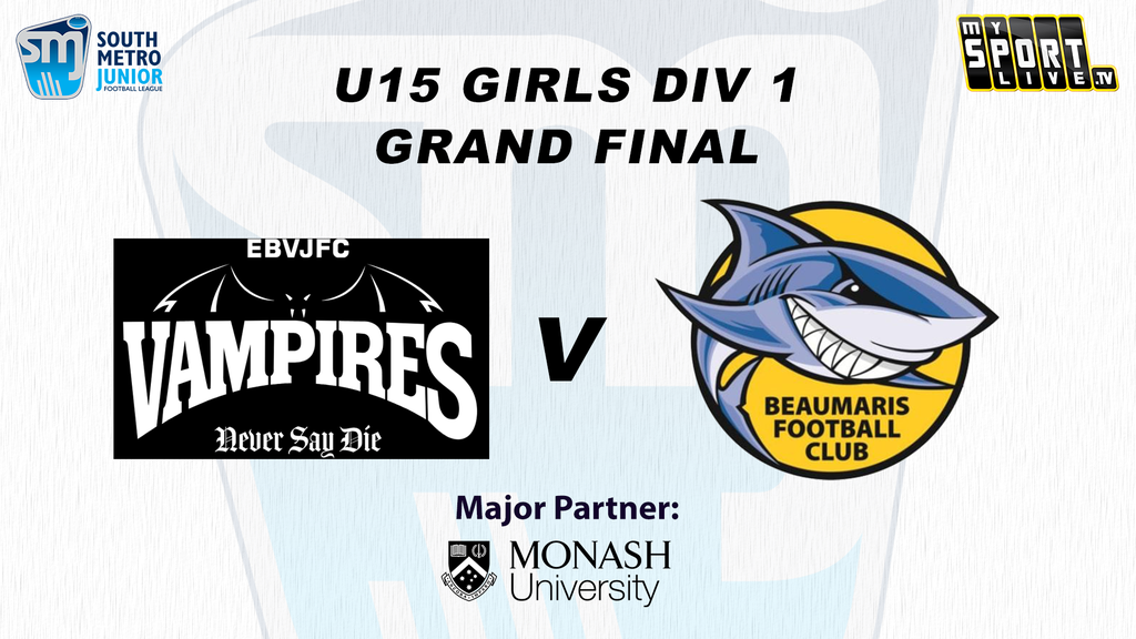 GF - U15 Girls Div 1 E Brighton Vampires vs. Beaumaris Sharks