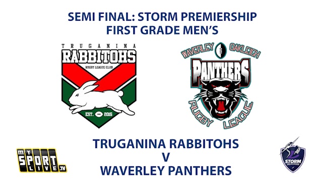 2023 SEMI FINAL - First Grade Men's: Truganina Rabbitohs vs Waverley Panthers