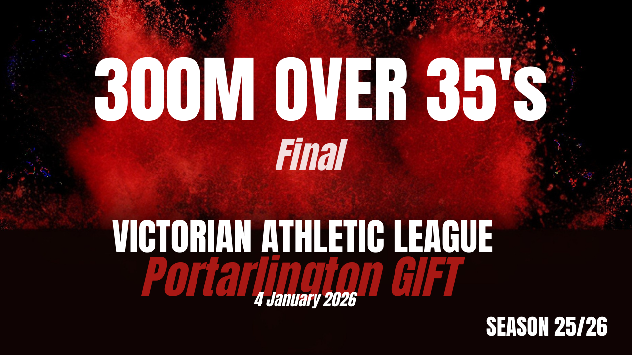 Portarlington Gift 300M Over 35s Finals