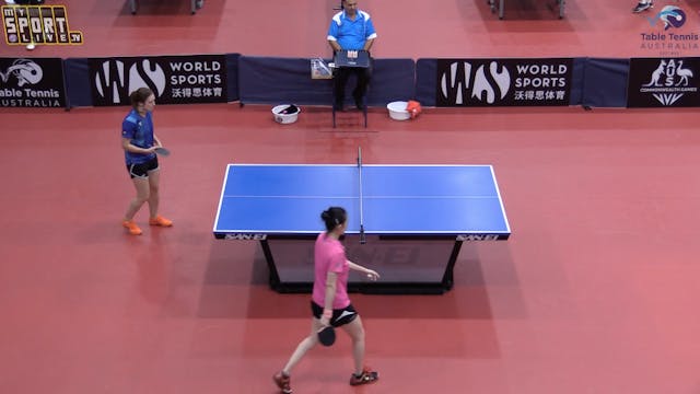 Women's Singles: Tracy Feng (NSW) vs....