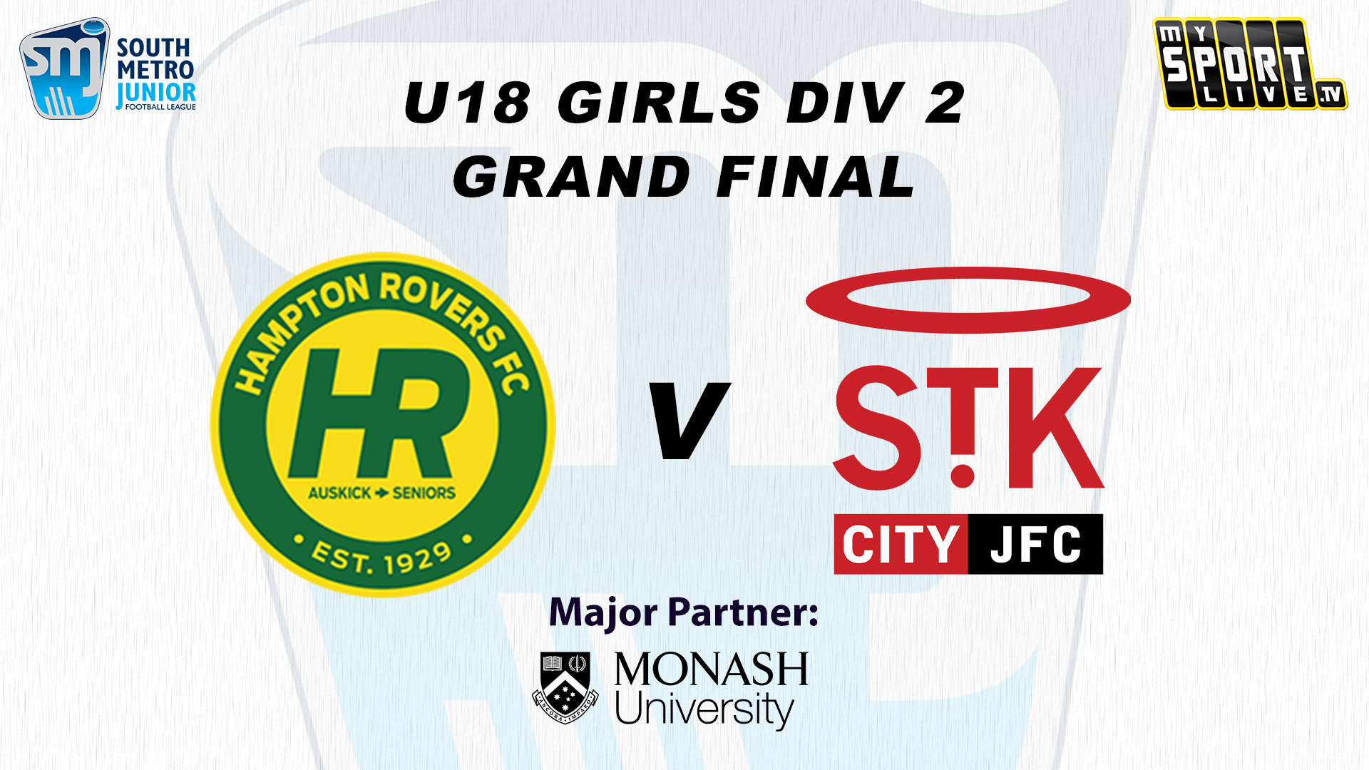 U18 Girls Div 2 Grand Final - Hampton Rovers vs. St Kilda