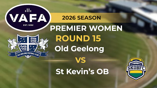 VAFA 2026 R15 PREM Women's Old Geelon...