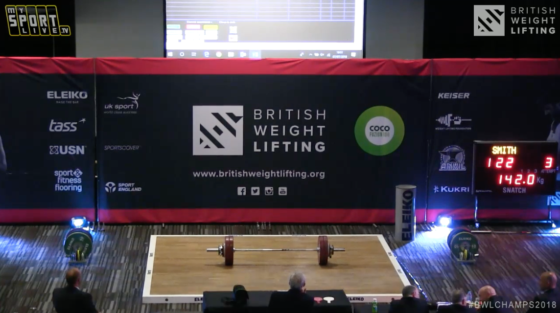2018 British Weightlifting Championships - Men's 94kg/105kg/+105kg Weightlifting