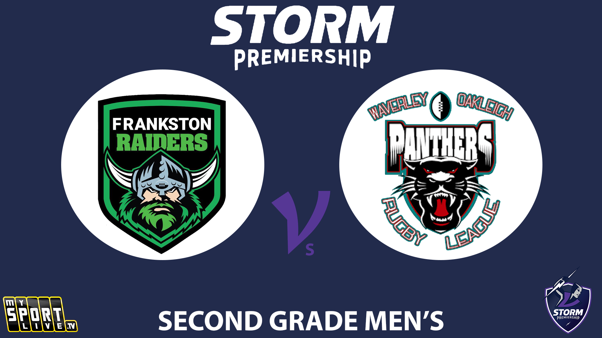 H1 2024 RD1 Second Grade Men’s: Frankston Raiders vs Waverley Panthers