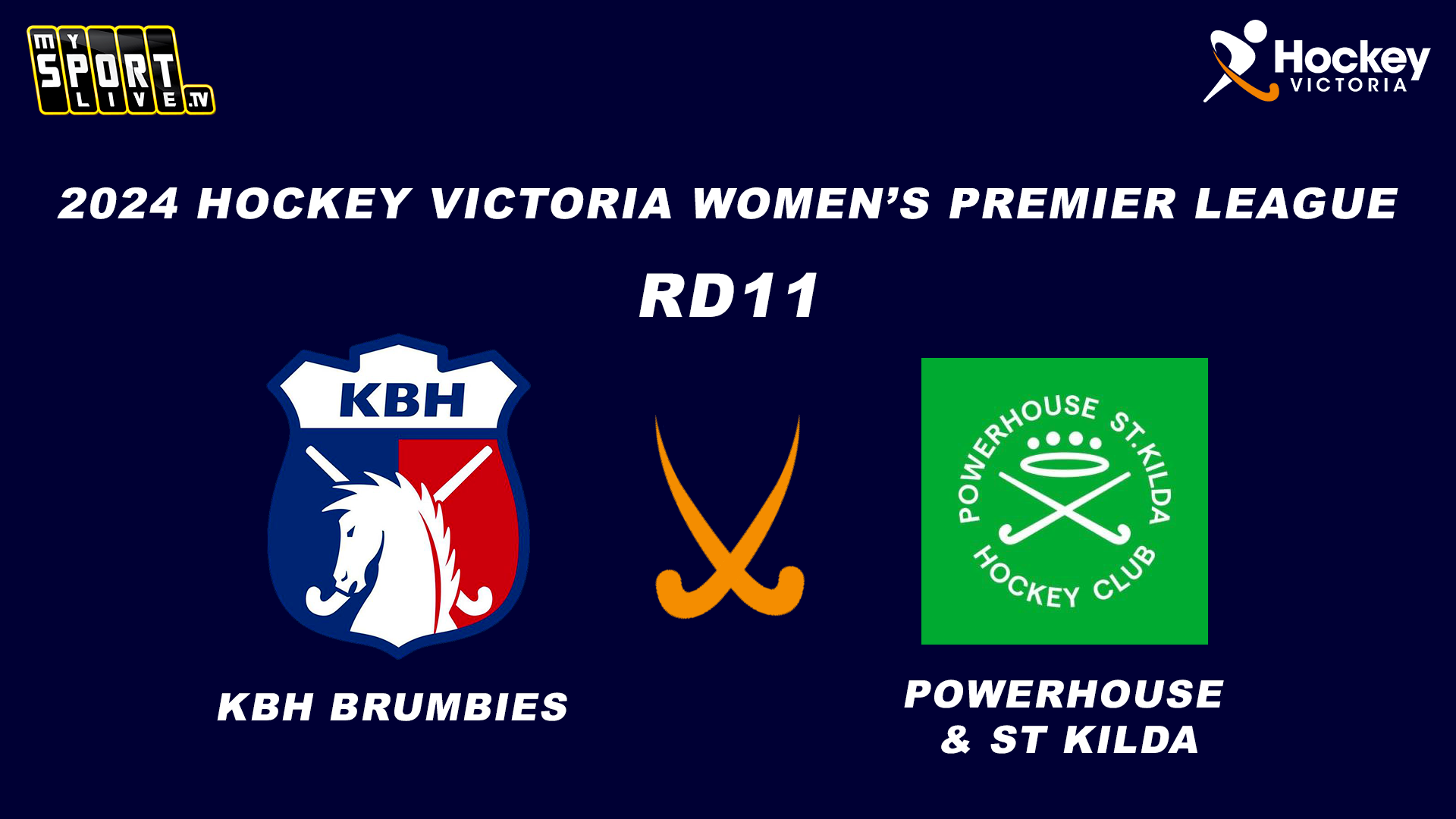 2024 HV Women's Premier League RD11 - KBH Brumbies v Powerhouse & St Kilda