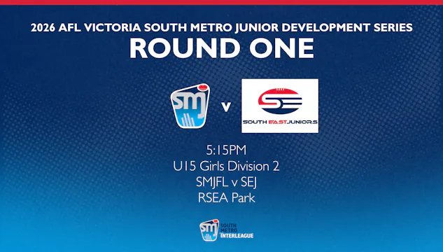 Round 1 - U15 Girls Div 2 - SMJFL v SEJ