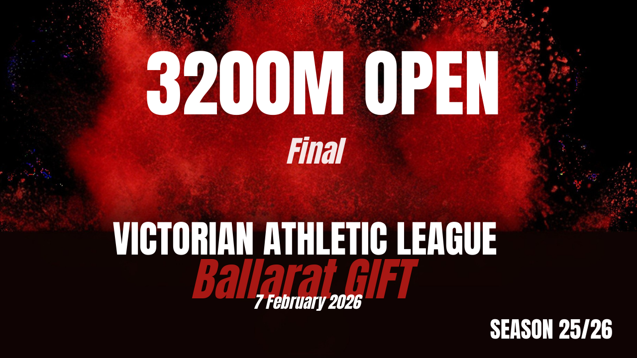 Ballarat Gift - 3200M Open - Finals
