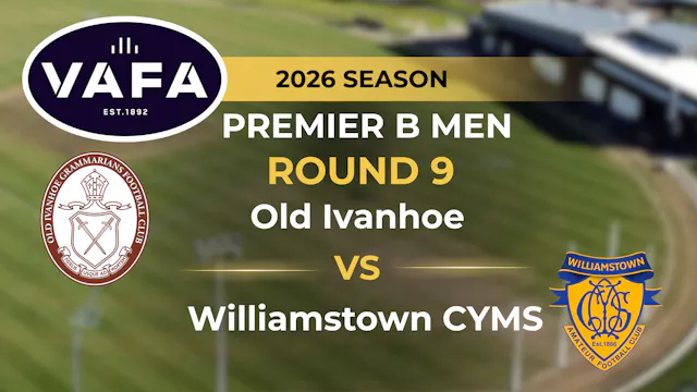 VAFA 2026 R9 PREM B Men's Old Ivanhoe...