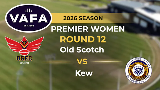 VAFA 2026 R12 PREM Women's Old Scotch...