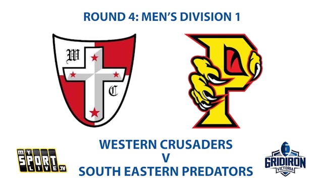 R4: GV Men's Division 1 - Crusaders v...