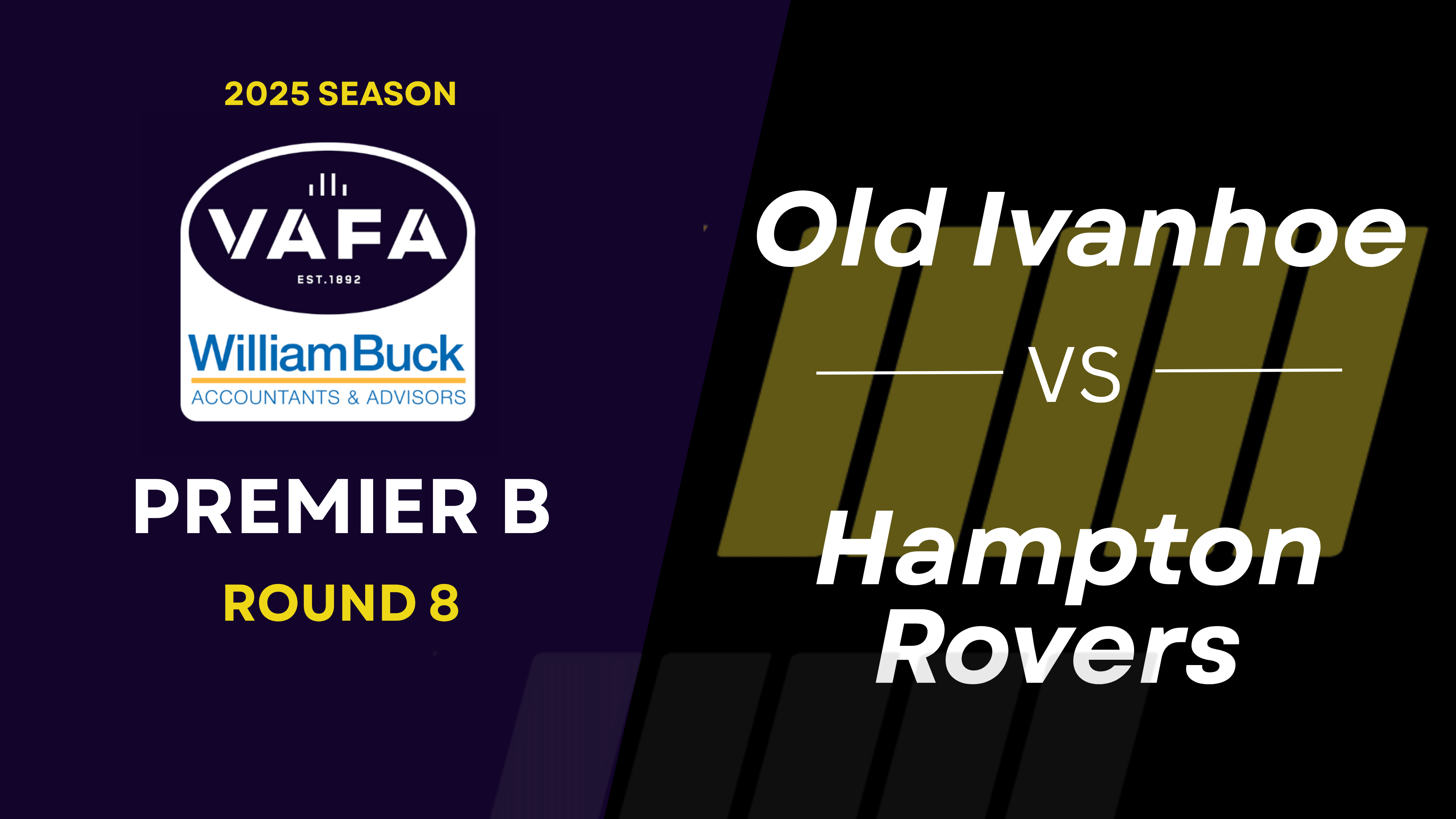 RD8 PREM B Old Ivanhoe vs.Hampton Rovers