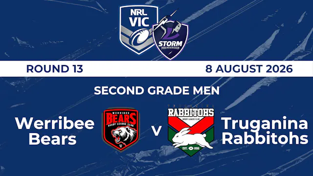 H2 2026 R13 Second Grade Men Werribee...