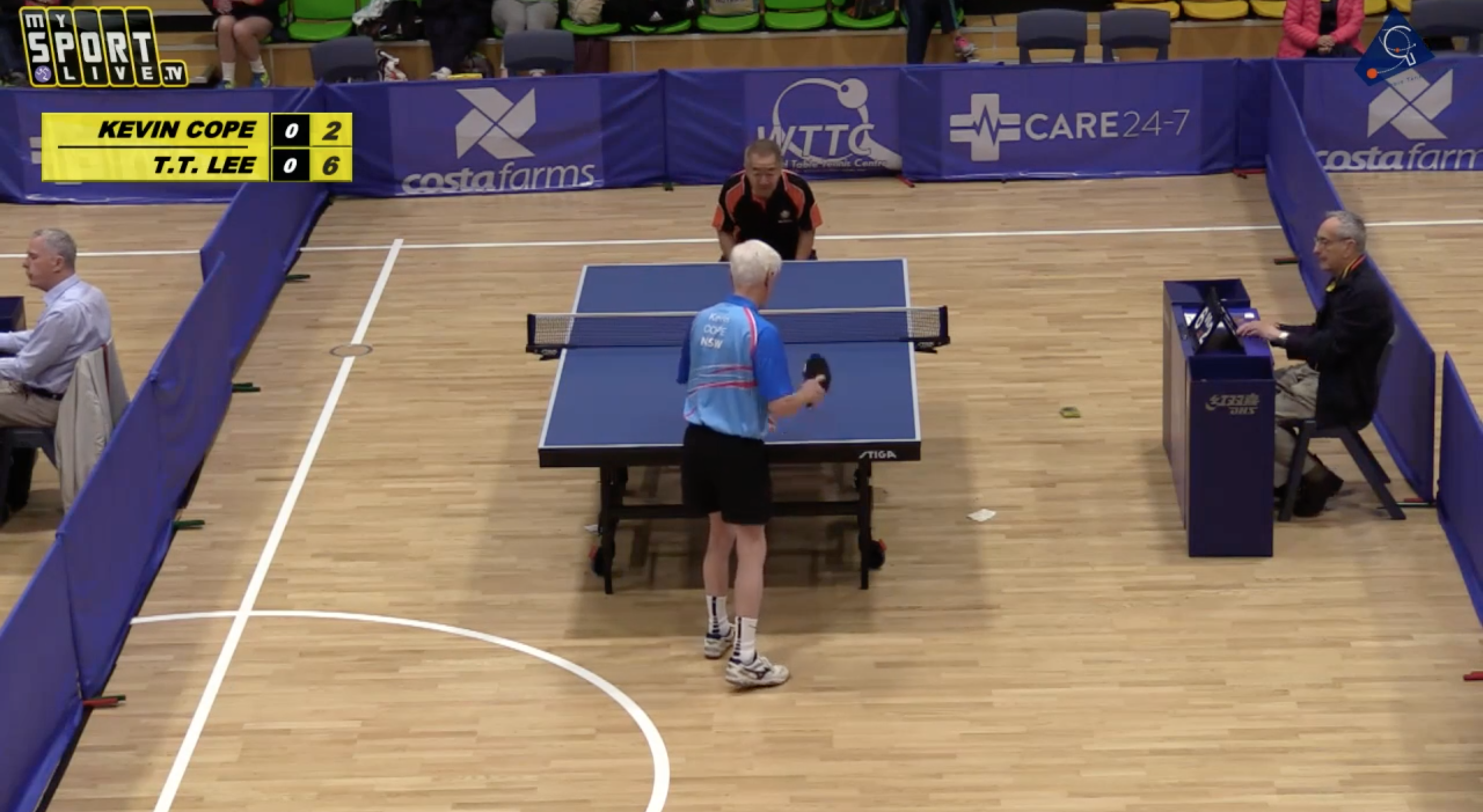 Table 1 - SAT 2019 Australian Veterans TT Championships