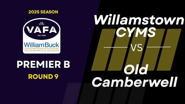 RD9 PREM B Willamstown CYMS vs.Old Ca...