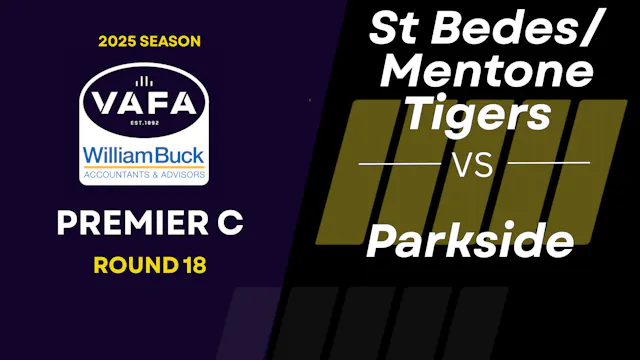 RD18 PREM C St Bedes/Mentone Tigers v...
