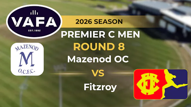 VAFA 2026 R8 PREM C Men’s Mazenod OC ...