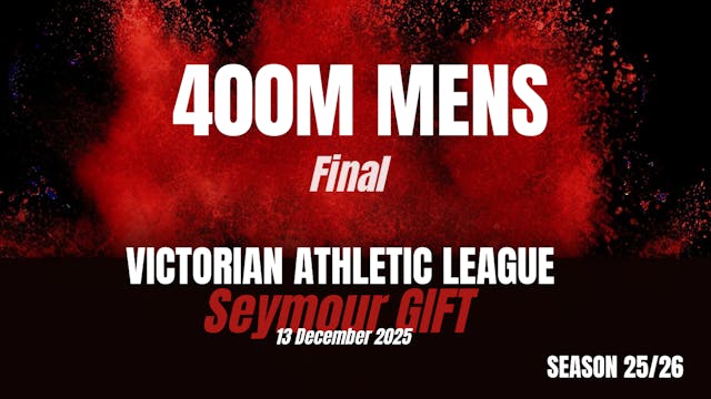 Seymour Gift - 400m Mens - Final
