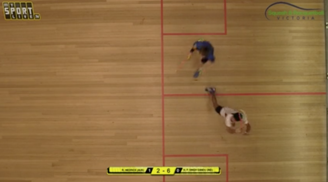 2017 Vic Open Squash -  Men’s Final - Rex Hendrick Vs Harinder Pal Singh Sandu