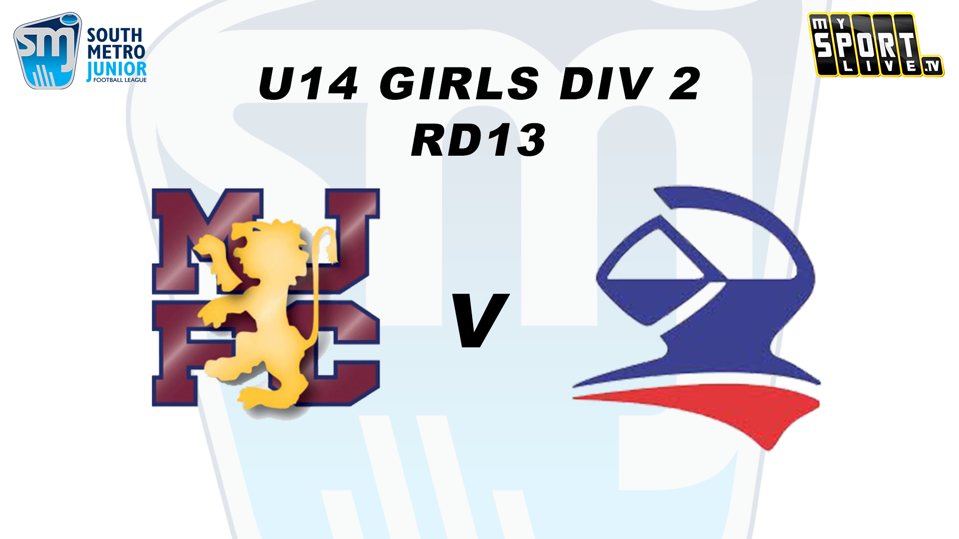 2024 SMJFL RD13 U14 Girls Div 2 Murrumbeena v East Malvern