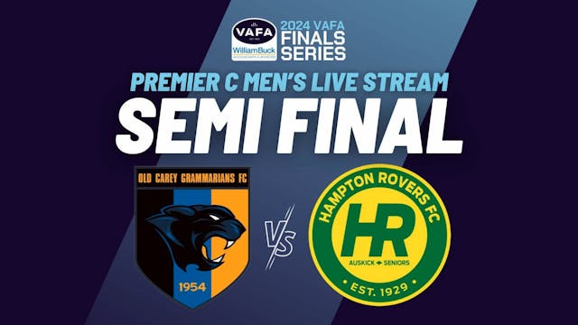 2024 VAFA SEMI FINAL PREM C Men's Old...