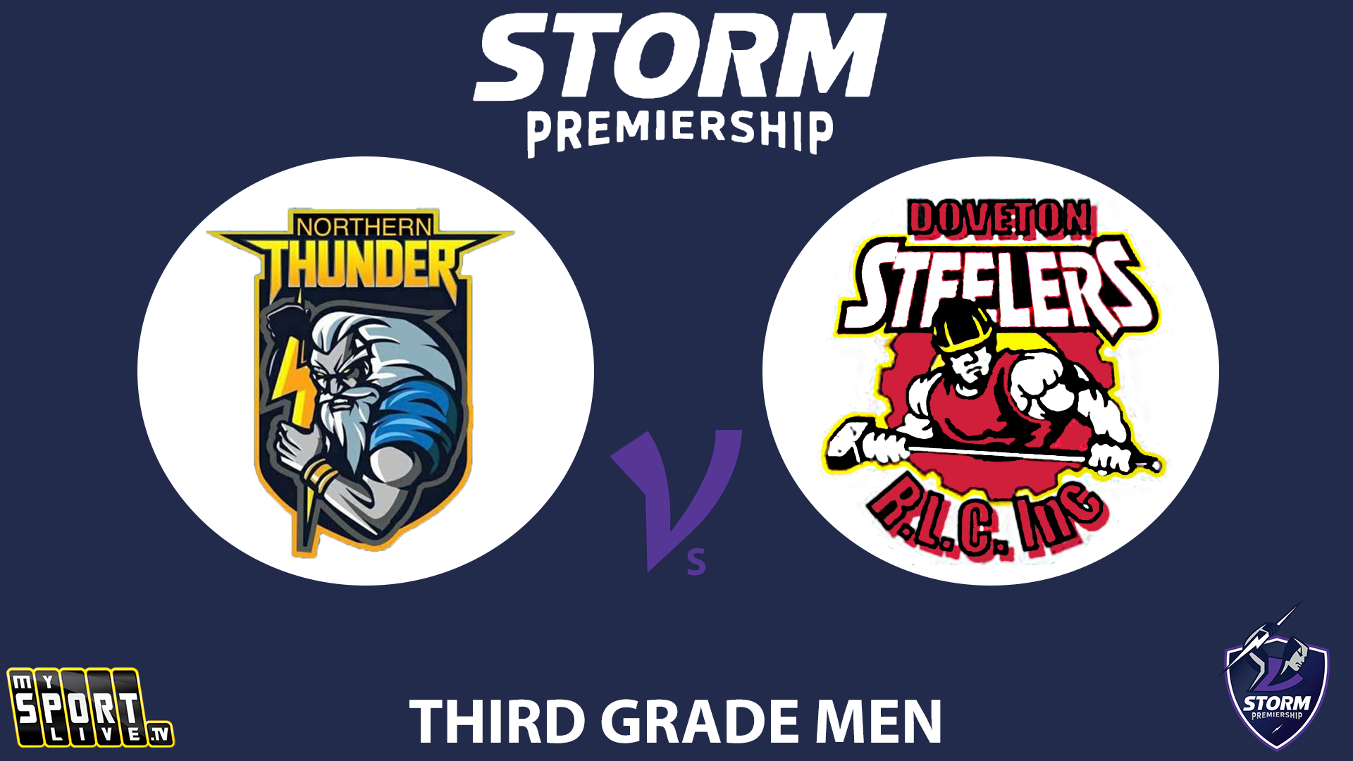 H2 2025 Third Grade Men - Northern Thunder vs Doveton Steelers