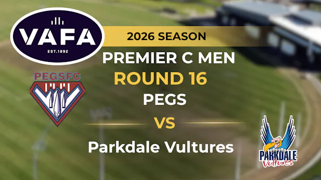 VAFA 2026 R16 PREM C Men's PEGS V Par...