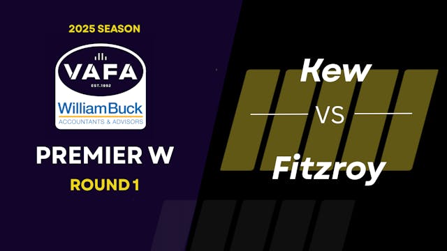 RD1 PREM W Kew vs.Fitzroy