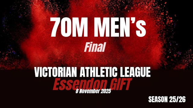 Essendon 70m Mens Final