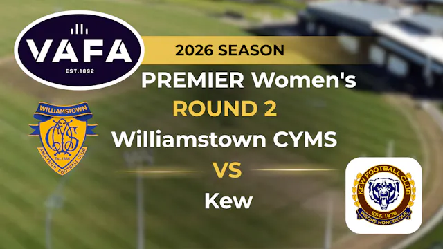 VAFA 2026 R2 PREM Women's Williamstow...