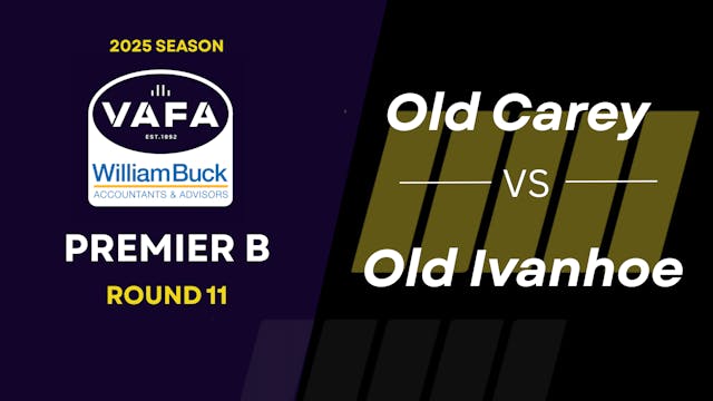 RD11 PREM B Old Carey vs. Old Ivanhoe
