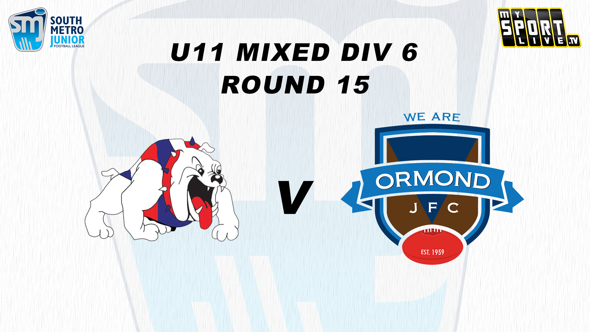 2025 SMJFL RD15 U11 Mixed Div 6 St Pauls vs. Ormond 