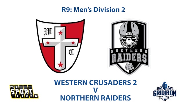 R9: GV Men's Division 2 - Crusaders 2 v Raiders
