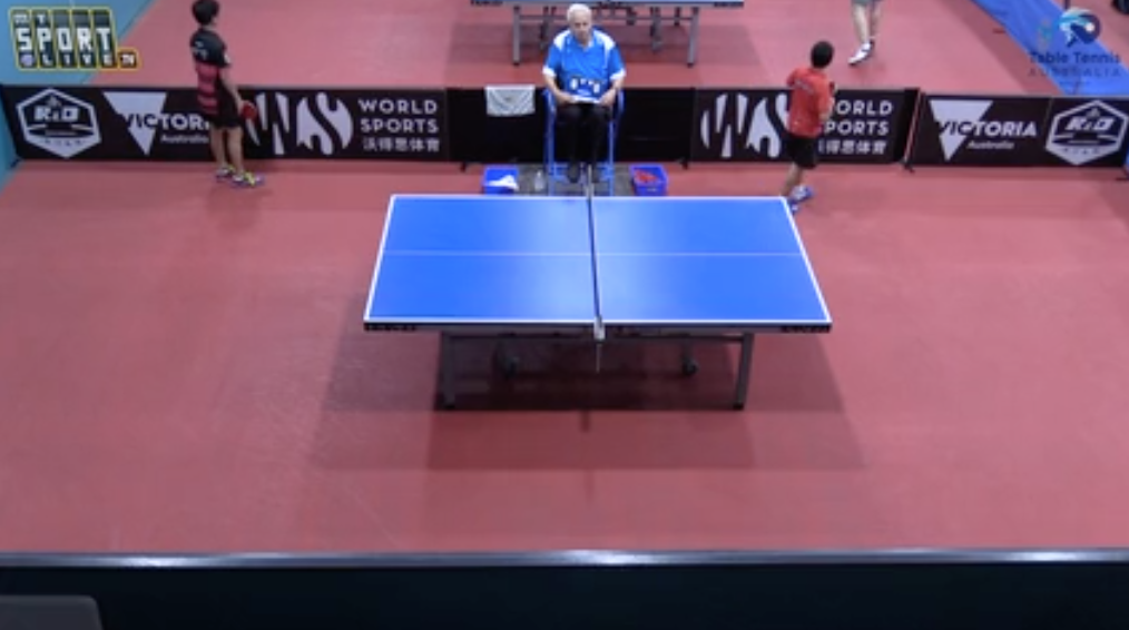 U15 Boys' Singles: Daniel Noura (VIC) vs. Leonard Piyachai (NSW)