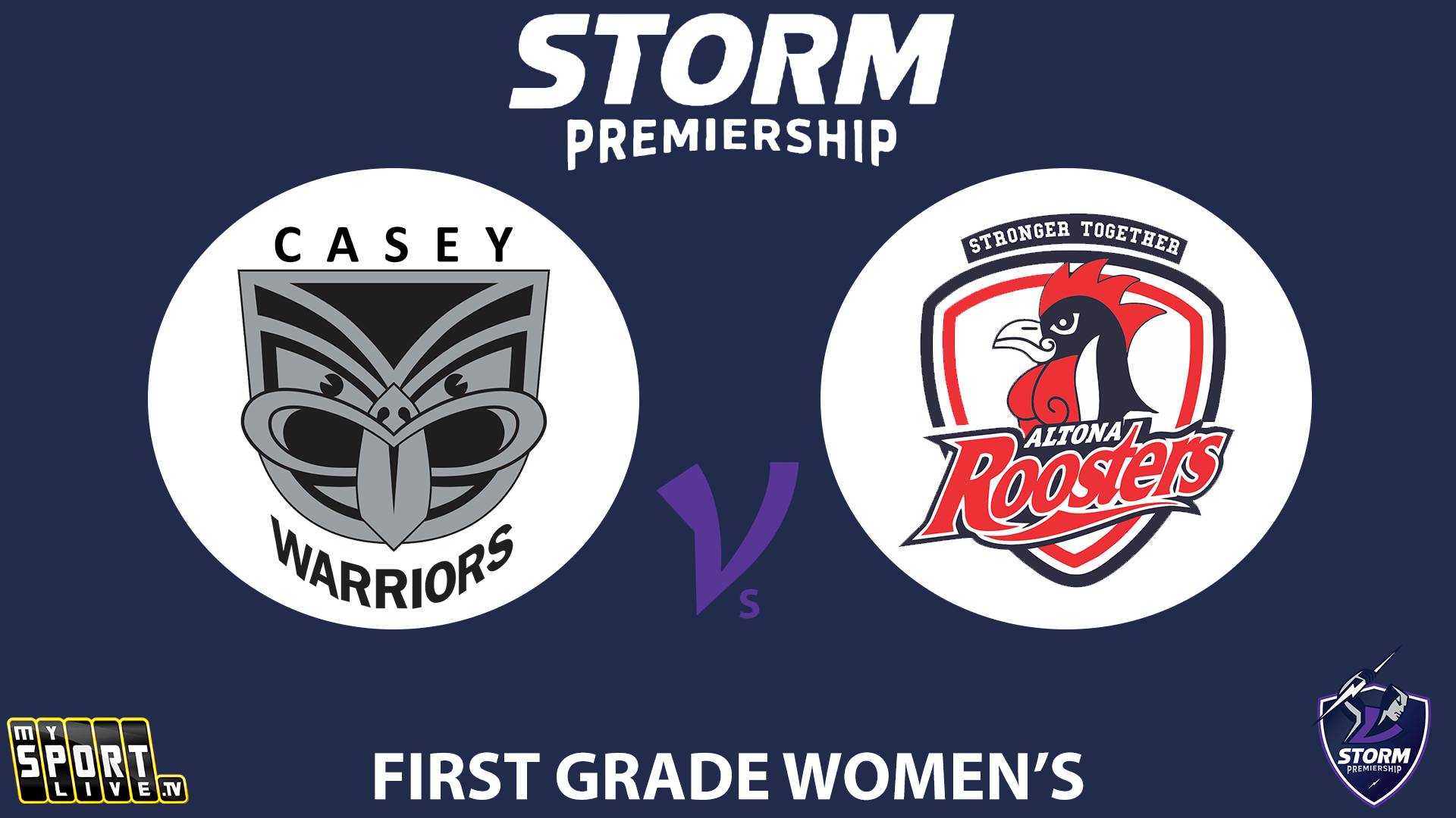 2025 First Grade Women Prelim Final - Casey Warriors vs. Altona Roosters