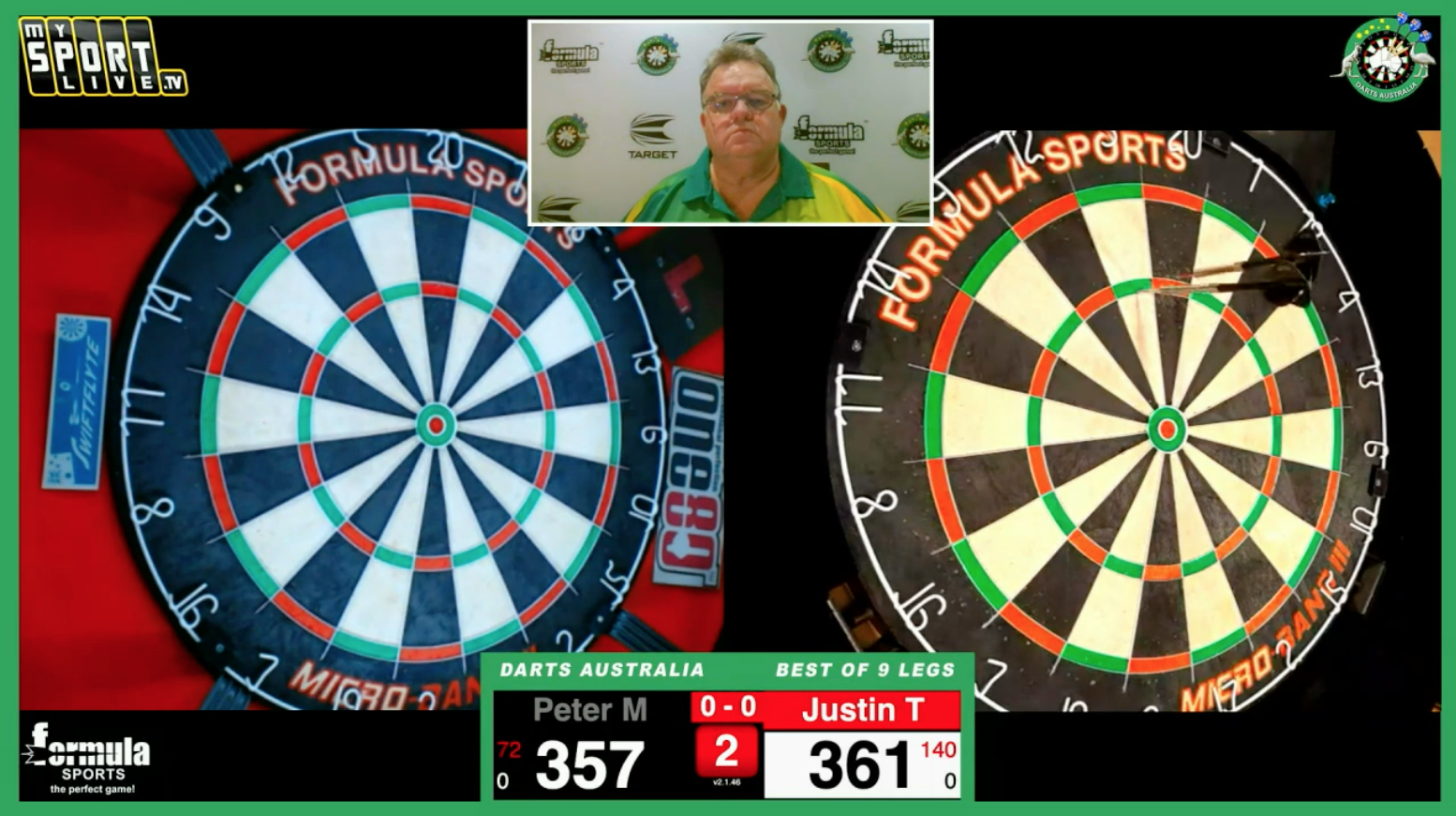 FINALS - Australian Darts ISO Challenge