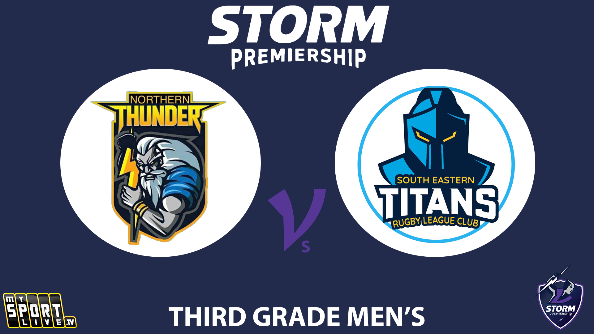 H1 2025 RD12 Third Grade Men South Eastern Titans vs. Northern Thunder