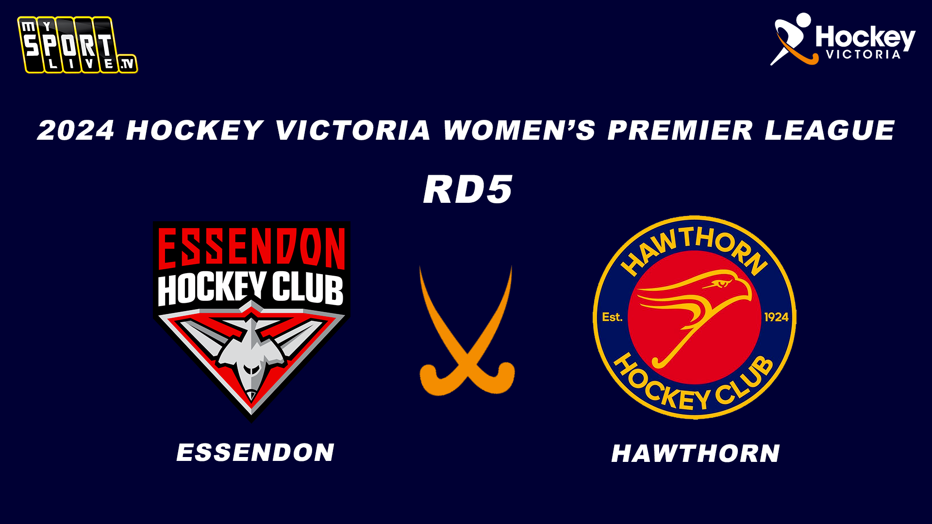2024 HV Women's Premier League RD5 - Essendon v Hawthorn