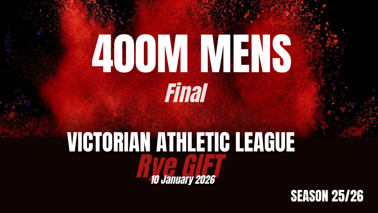 Rye Gift 400M Mens Finals