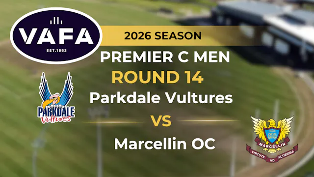 VAFA 2026 R14 PREM C Men's Parkdale V...