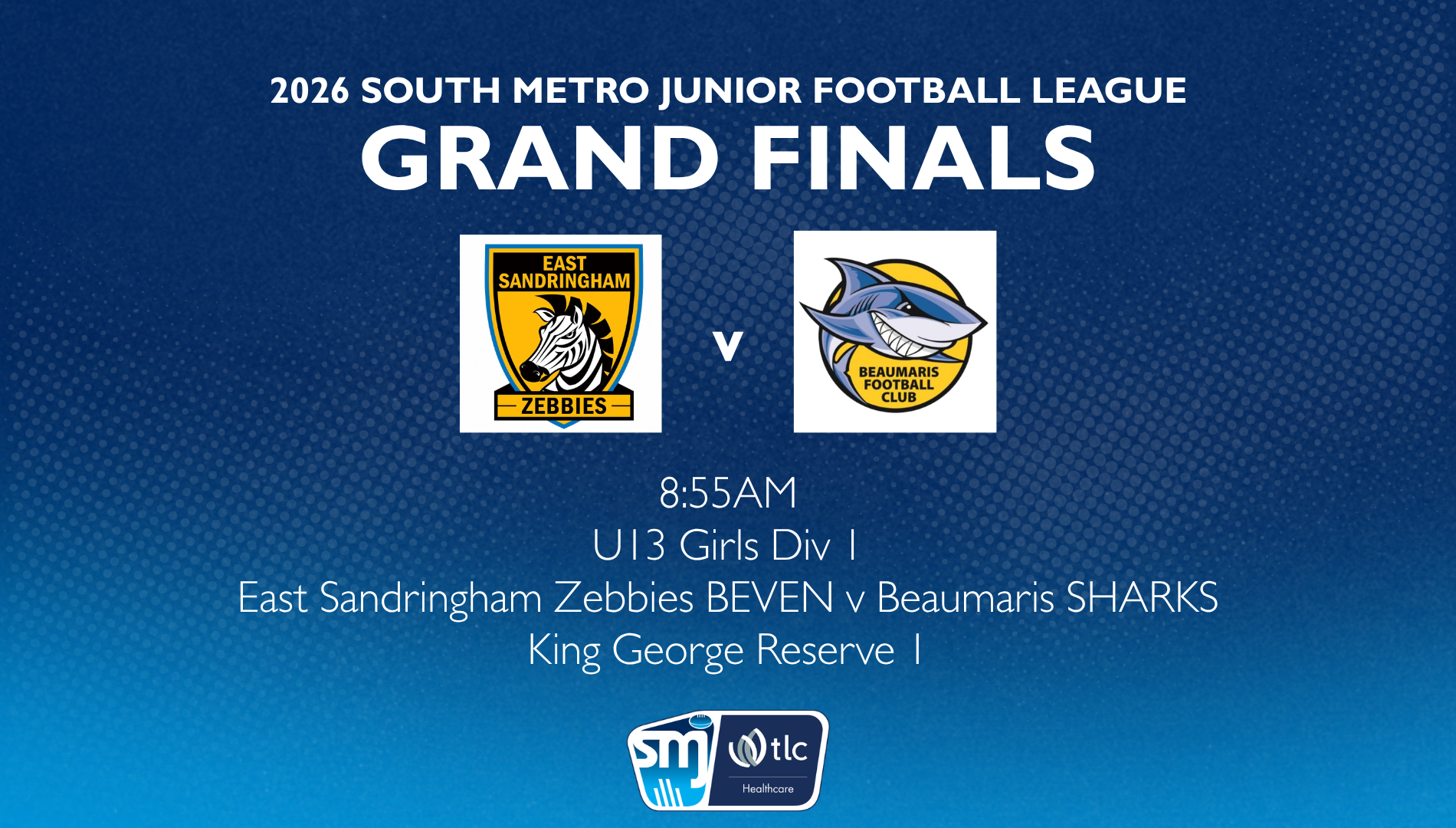 SMJFL GF: U13 Girls Div 1 - East Sandringham v Beaumaris Football Club