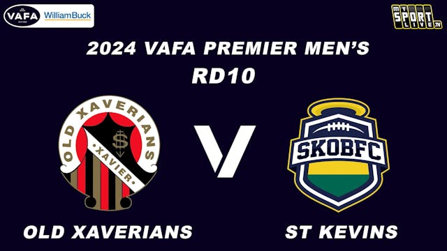 2024 VAFA RD10 PREM A Men's Old Xaver...